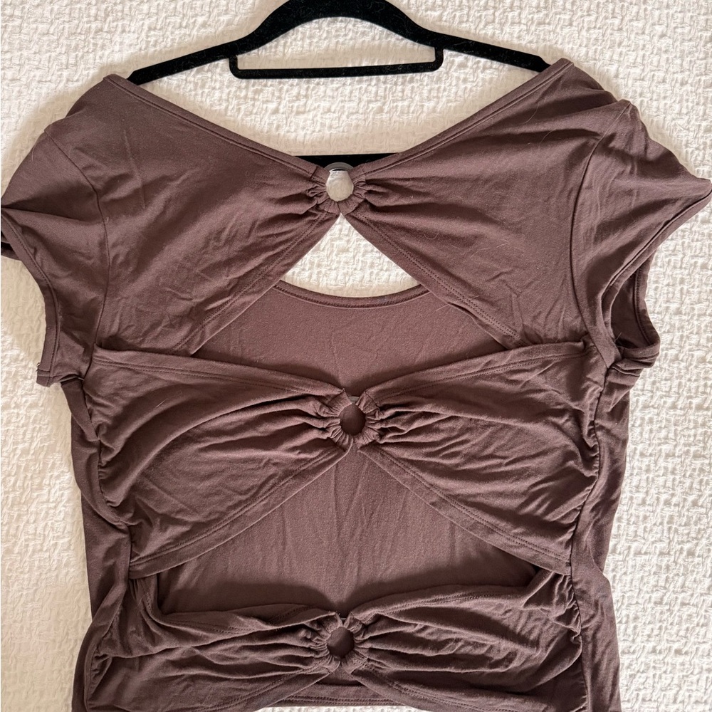 Nomads Hemp Wear Brown Stella Tee